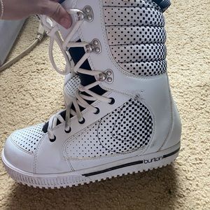 Burton Tryst Snowboard Boots White/Black